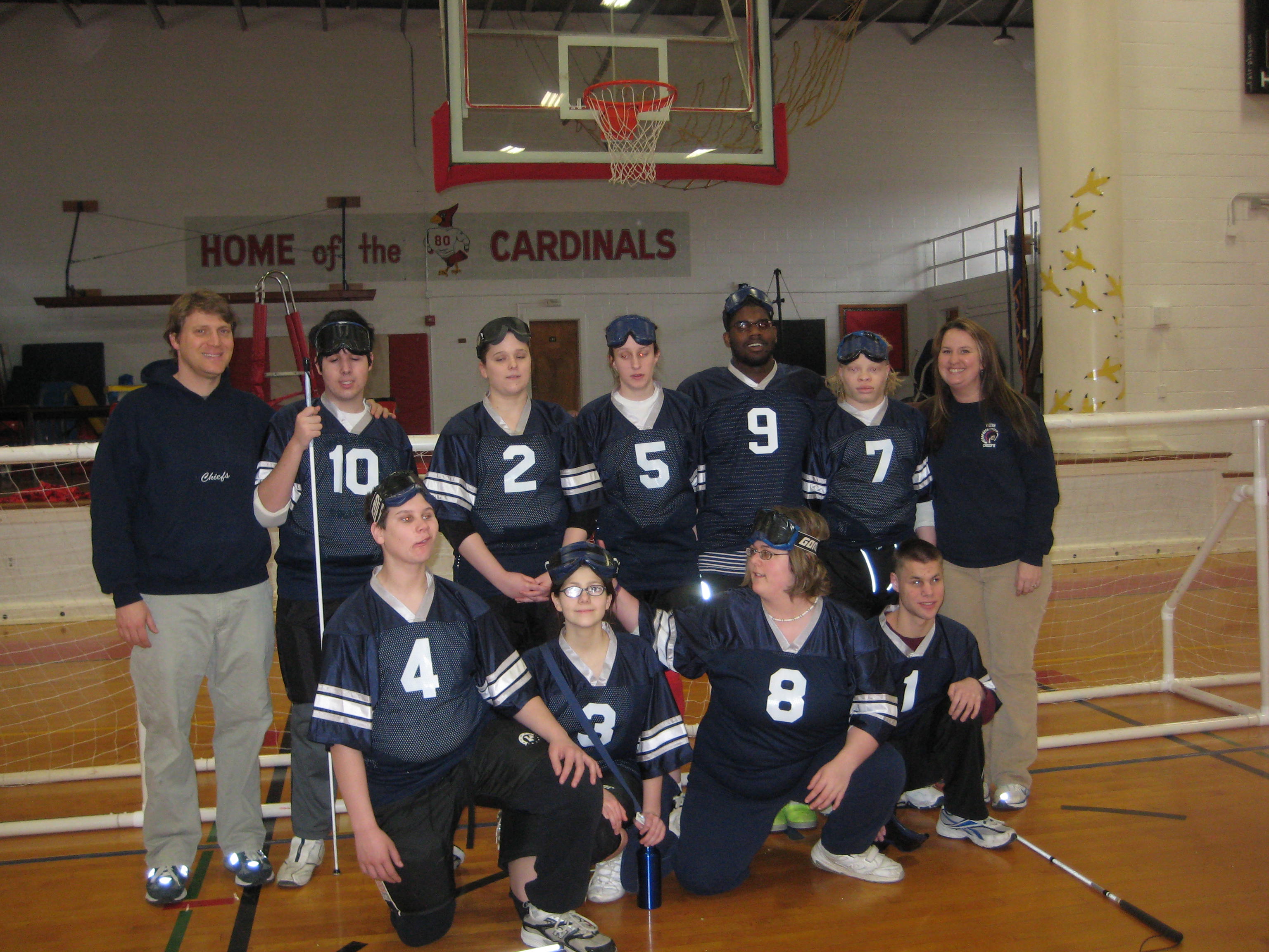 Image of Goalball Players